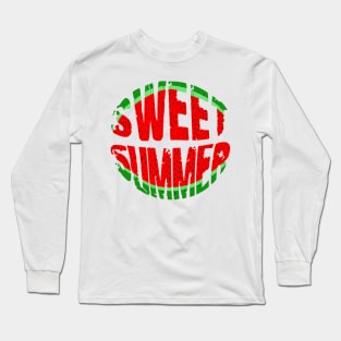 Watermelon sweet summer Long Sleeve T-Shirt